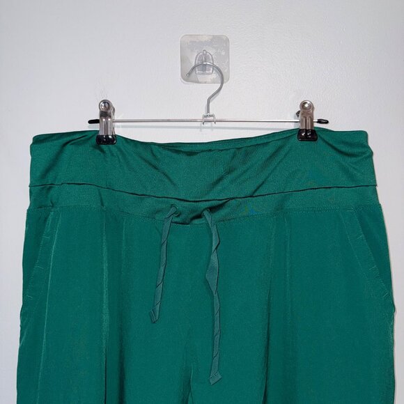 Barco One Womens Medium Green Drawstring Waist Medical Scrub Pants - Picture 3 of 6
